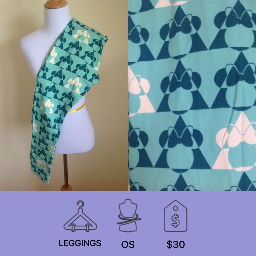 Lularoe OS Disney leggings